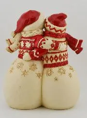 Snowman Couple - Jim Shore