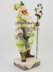 Father Christmas White Woodland - Jim Shore
