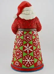 Father Christmas with Snow Globe - Jim Shore