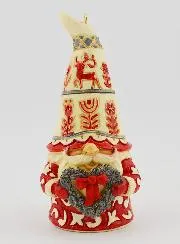 Nordic Winter Christmas Gnome Ornament - Jim Shore