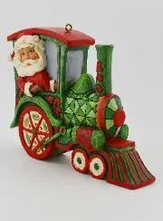 Santa's Train Ornament - Jim Shore