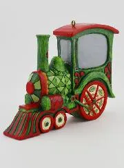 Santa's Train Ornament - Jim Shore