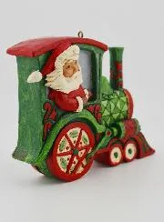 Santa's Train Ornament - Jim Shore