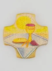 Maple Wood Cross - My First Communion