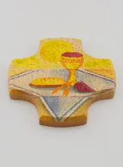 Maple Wood Cross - My First Communion