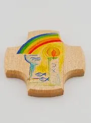 Maple Wood Cross - My Baptism