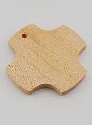 Baptism Cross Maple Wood