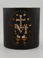 Openwork Candle Holder - Miraculous Virgin