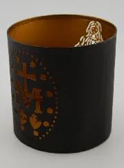 Openwork Candle Holder - Miraculous Virgin