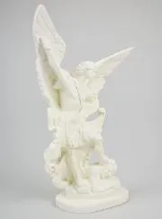 Phosphorescent Resin Statue of Saint Michael - 30cm