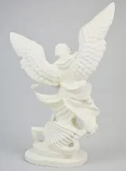 Phosphorescent Resin Statue of Saint Michael - 30cm