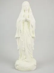 Phosphorescent Statue of Our Lady of Lourdes - 30cm