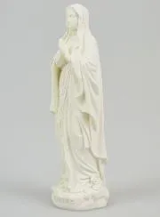 Phosphorescent Statue of Our Lady of Lourdes - 12cm