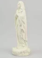Phosphorescent Our Lady of Lourdes Statue - 15cm
