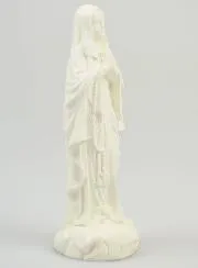 Phosphorescent Our Lady of Lourdes Statue - 15cm