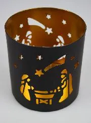 Openwork Candle Holder - Star of Bethlehem