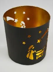 Openwork Candle Holder - Star of Bethlehem