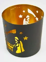 Openwork Candle Holder - Star of Bethlehem