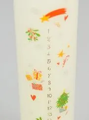 Advent Candle Traditional - 25cm