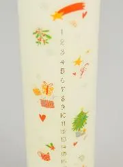 Advent Candle Traditional Decor - 25cm