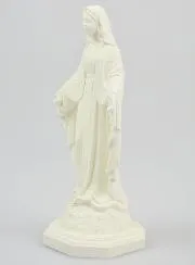 Miraculous Virgin Mary Statue in Phosphorescent Resin - 15cm
