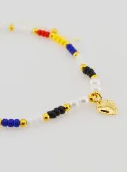 Multicoloured Braided Religious Bracelet - Ex Voto