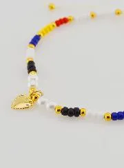 Multicoloured Braided Religious Bracelet - Ex Voto