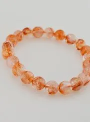 Bracelet with Haematoid Quartz Stone A - 8 mm