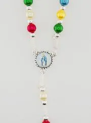 Rosary Miraculous Virgin and Holy Spirit