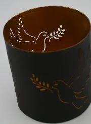 Openwork Candle Holder - Holy Spirit