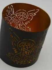 Baptism Gift - Candle Holder Guardian Angel