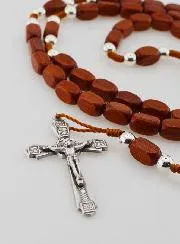 Rosary Miraculous Virgin Wood