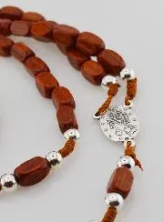 Rosary Miraculous Virgin Wood