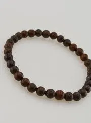 Boulder Opal Gemstone Bracelet - 6mm