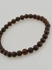 Boulder Opal Gemstone Bracelet - 6mm