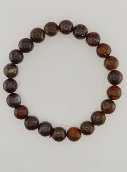 Boulder Opal Gemstone Bracelet 8mm - A+