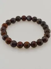 Boulder Opal Gemstone Bracelet 8mm - A+