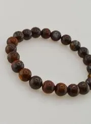 Boulder Opal Gemstone Bracelet 8mm - A+