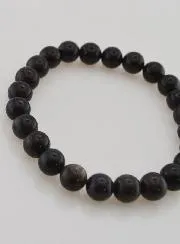 Black Opal Gemstone Bracelet 8mm