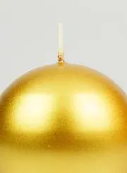 Tabletop Ball Candle 8cm