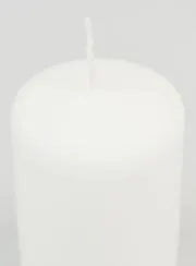 Tabletop Candle 10 x 6cm - White