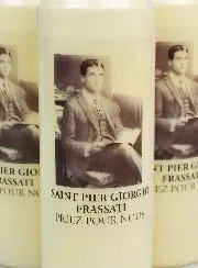 Set 3 Sanctuary Candles Saint Pier Giorgio Frassati