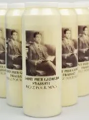 Set 10 Sanctuary Candles Saint Pier Giorgio Frassati
