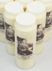 Set 10 Sanctuary Candles Saint Pier Giorgio Frassati