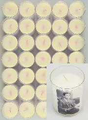 Set 48 Votive Candles Saint Pier Giorgio Frassati