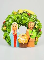 Holy Family Table Centrepiece Christmas Spirit - 15cm