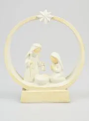 Nativity Scene with Star - 11cm