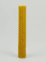 Tabletop Candle 100% Beeswax - 15cm