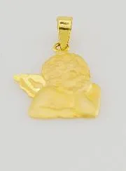 Guardian Angel Medal in 375 Gold - 14mm