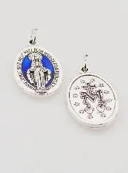 Blue Miraculous Medal - 22mm
